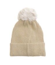 ROCCOBAROCCO PON PON Kappe mit Manschette grau - M&uuml;tzen/H&uuml;te - 3