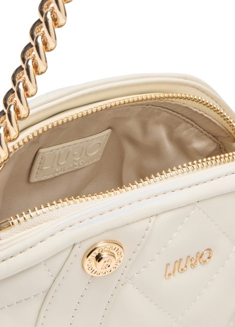 KATE Kleine gesteppte Umhängetasche Creme - Damentaschen