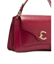 COCCINELLE C-ME CALF COCKER Aktentasche aus Leder mit Schultergurt Sangria - Damentaschen - 3