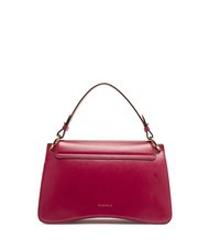 COCCINELLE C-ME CALF COCKER Aktentasche aus Leder mit Schultergurt Sangria - Damentaschen - 4