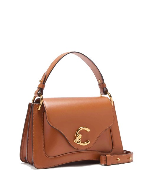 C-ME CALF COCKER Kleine Ledertasche mit Schultergurt CUIR - Damentaschen