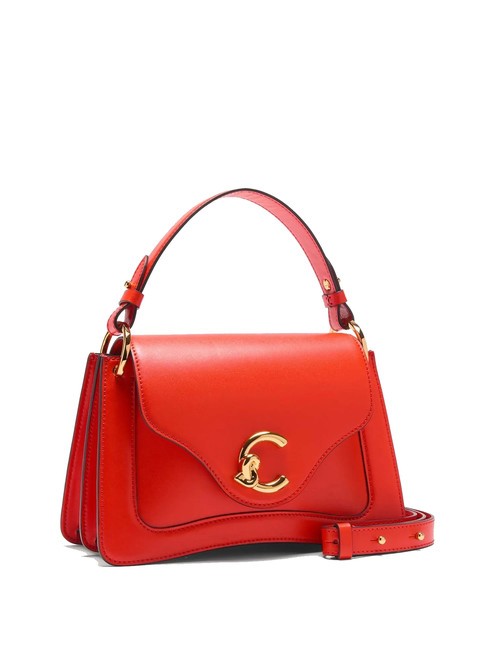C-ME CALF COCKER Kleine Ledertasche mit Schultergurt Gazpacho - Damentaschen