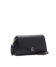 COCCINELLE C-ME Tasche aus gehämmertem Leder mit Klappe - Damentaschen