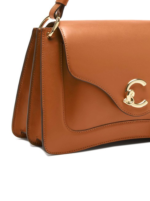 C-ME CALF COCKER Aktentasche aus Leder mit Schultergurt CUIR - Damentaschen
