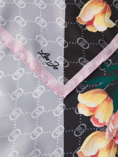 FLOWER CORNER Schal SCHWARZ - Schals