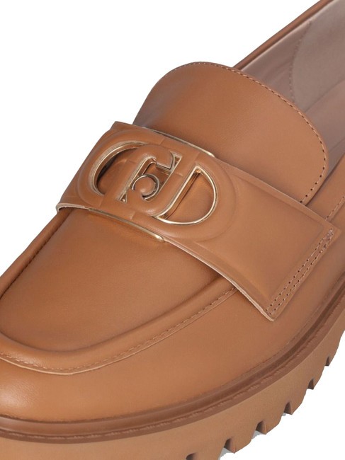 CORA 12 Mokassins aus Leder Nuss - Damenschuhe