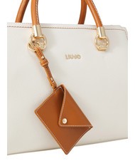 LIUJO MANHATTAN  Handtasche, mit Schultergurt Sahne/Kleie - Damentaschen - 3