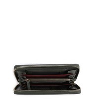 COCCINELLE METALLIC SOFT Geldb&ouml;rse aus strukturiertem Leder mit Rei&szlig;verschluss - Brieftaschen Damen