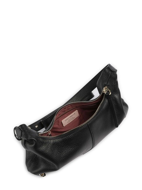 ABIGAIL  Umh&auml;ngetasche aus Leder Schwarz - Damentaschen