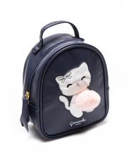 CAMOMILLA FURRY POM POM Mini-Rucksack blautief - Rucks&auml;cke f&uuml;r Schule &amp; Freizeit - 2
