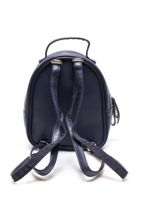 FURRY POM POM Mini-Rucksack blautief - Rucks&auml;cke f&uuml;r Schule &amp; Freizeit