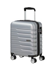 AMERICAN TOURISTER FLASHLINE Untersitzer-Trolley Himmelssilber - Handgepäck - 3
