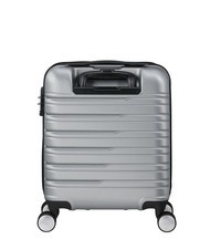 AMERICAN TOURISTER FLASHLINE Untersitzer-Trolley Himmelssilber - Handgepäck - 6