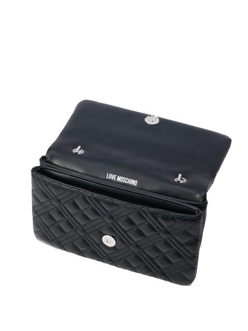 QUILTED Kleine Umhängetasche Schwarz Schwarz - Damentaschen