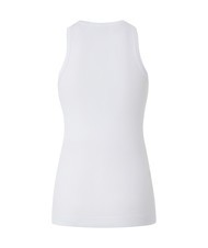 PINKO CALCOLATORE Geripptes Tanktop strahlend weiß - T-Shirts und Tops für Damen - 2