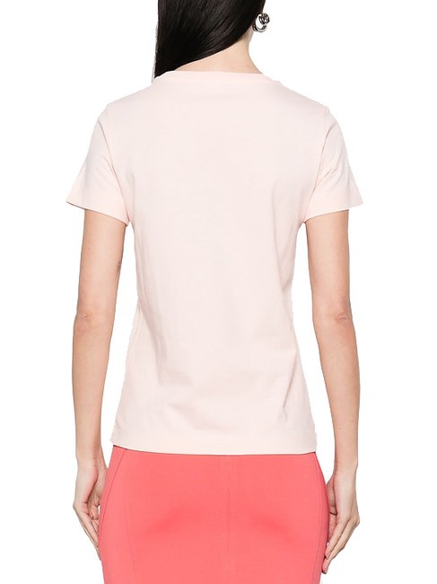 BUSSOLOTTO T-Shirt mit Logo blass rosabraun - T-Shirts und Tops für Damen