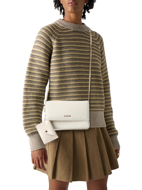 MANHATTAN Umhängetasche mit Beutel Creme - Damentaschen