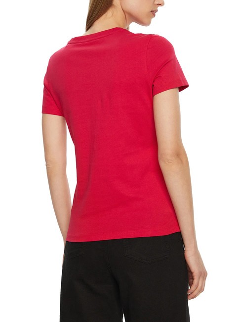 SS CN TRIANGLE LOVE Baumwoll-T-Shirt wildes Rot - T-Shirts und Tops für Damen