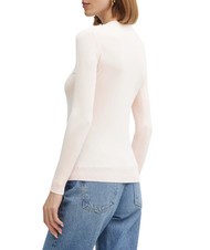 GUESS HOLLY LOGO  Pullover Zurückhaltendes Rosa - Damenpullover - 2