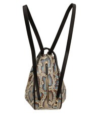 LESAC TRIO Rucksack aus St. Pythonleder graue Python - Damentaschen - 2