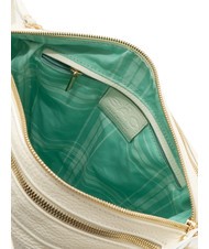 LESAC TRIO  Rucksack aus gehämmertem Leder Weiß - Damentaschen - 8