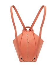 LESAC TRIO  Rucksack aus gehämmertem Leder Lachs - Damentaschen - 2