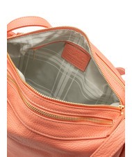 LESAC TRIO  Rucksack aus gehämmertem Leder Lachs - Damentaschen - 8