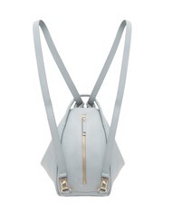 LESAC TRIO  Rucksack aus gehämmertem Leder puderblau - Damentaschen - 2