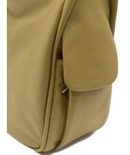 LESAC TRIO  Rucksack aus gehämmertem Leder Senf - Damentaschen - 7