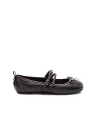 PINKO GIOIA Ballerinas aus Leder mit zwei Riemen - Damenschuhe