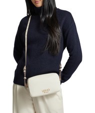 LIUJO EVRIM Etui-Schlafzimmertasche mit Nieten Creme - Damentaschen - 5