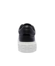 PINKO YOKO Plateau-Sneaker aus Leder schwarze Limousine - Damenschuhe - 4