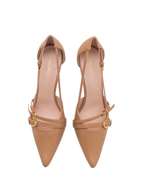 FERNANDA Lederpumps mit Riemen Häute - Damenschuhe