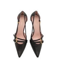 COCCINELLE FERNANDA Lederpumps mit Riemen Schwarz - Damenschuhe - 3