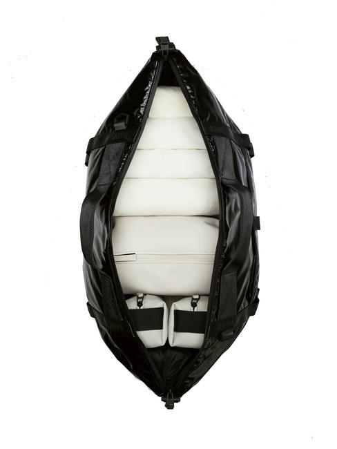 SIBU WEEKEND Wasserdichte Tasche mit Schultergurt Schwarz - Reisetaschen