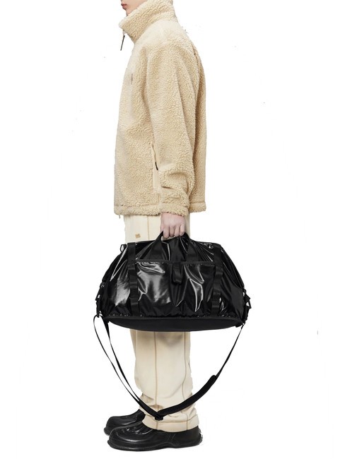 SIBU WEEKEND Wasserdichte Tasche mit Schultergurt Schwarz - Reisetaschen