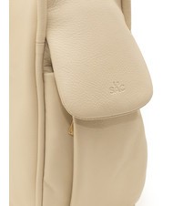 LESAC TRIO Rucksack aus Nappaleder Beige - Damentaschen - 7