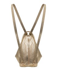 LESAC TRIO Rucksack aus Metallic-Leder Gold - Damentaschen - 2