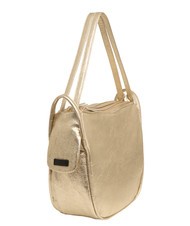 LESAC TRIO Rucksack aus Metallic-Leder Gold - Damentaschen - 3
