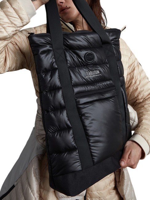 KINDLY Puffiger Shopper Schwarz - Damentaschen