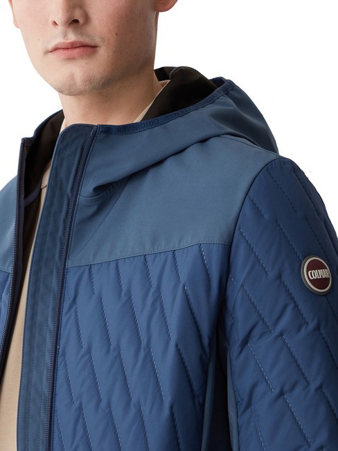 ULTRASOUND Leichte Jacke mit Kapuze dunkelblau - Herrenjacken