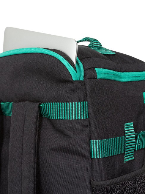 CARRY PACK 17" Laptop-Rucksack Kontraststreifen schwarz - Rucksäcke für Schule &amp; Freizeit