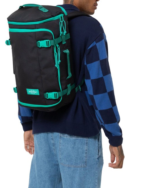 CARRY PACK 17" Laptop-Rucksack Kontraststreifen schwarz - Rucksäcke für Schule &amp; Freizeit