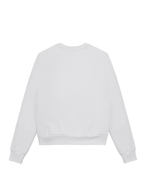 CONNECTIVE Sweatshirt mit Rundhalsausschnitt Wei&szlig; - Sweatshirts Damen