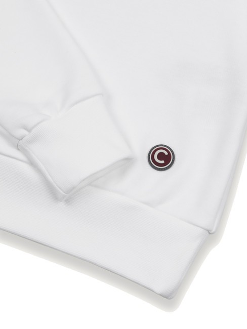 CONNECTIVE Sweatshirt mit Rundhalsausschnitt Wei&szlig; - Sweatshirts Damen