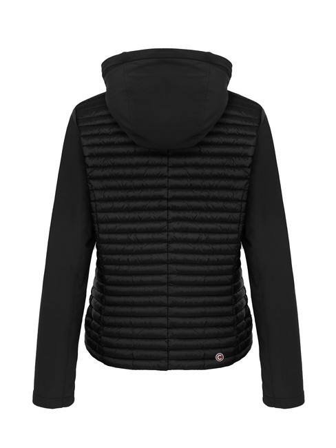 ARKELL Leichte Daunenjacke mit Kapuze Schwarz - Daunenjacken f&uuml;r Damen