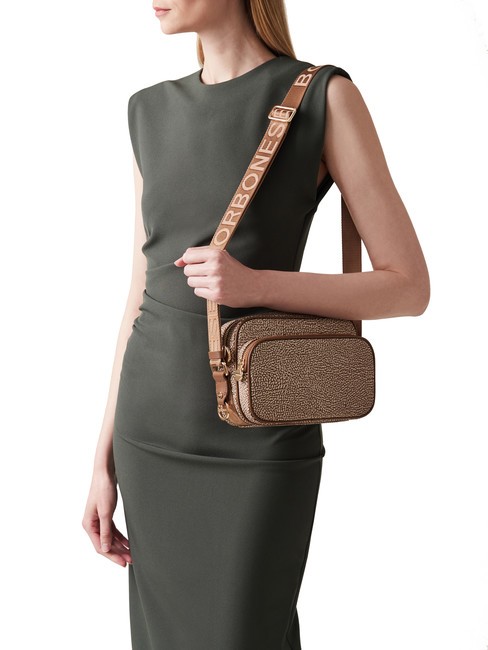 CAMERA CASE SMALL ECO LINE  Schultertasche beiger Meer - Damentaschen