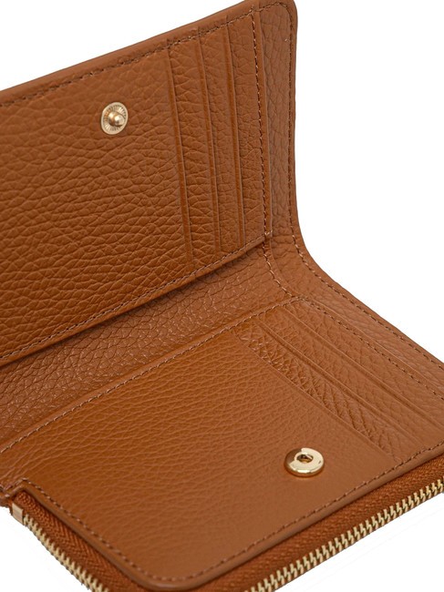 METALLIC SOFT Kleine Geldb&ouml;rse aus Leder H&auml;ute - Brieftaschen Damen