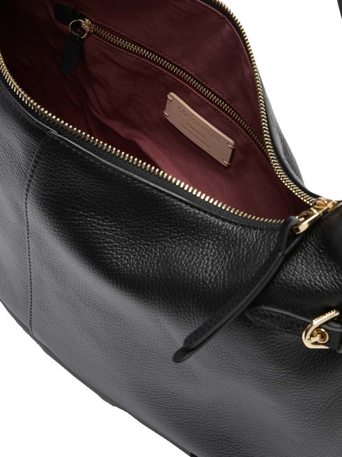 ABIGAIL Halbmondförmige Umhängetasche Schwarz - Damentaschen