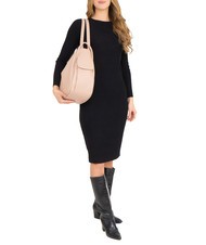 LESAC TRIO  Rucksack aus gehämmertem Leder Rose - Damentaschen - 5